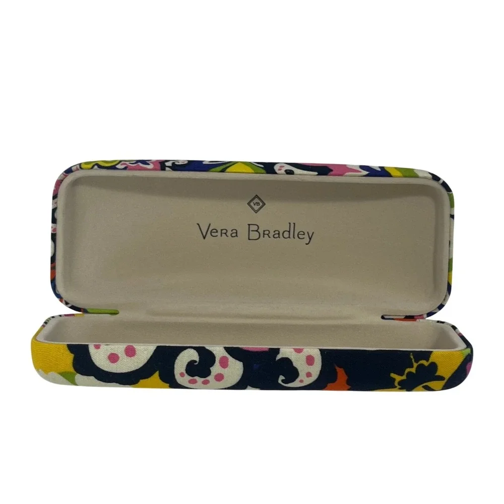 Vera Bradley Rio Floral Hard Clam Shell Eyeglass Sunglass Case Retired